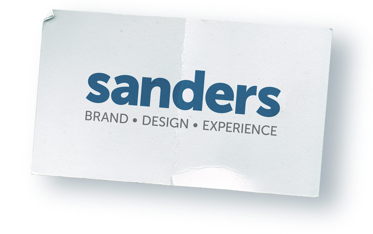 Sanders Brand Business Card